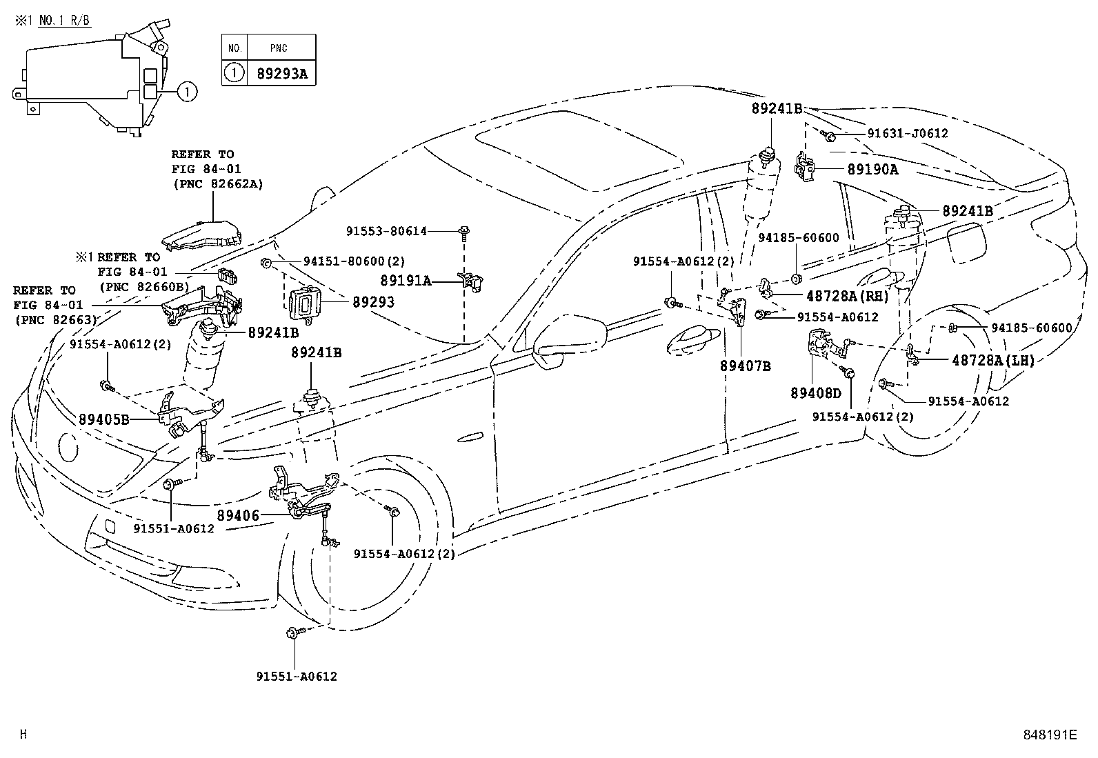 Exploded illustration 848191E