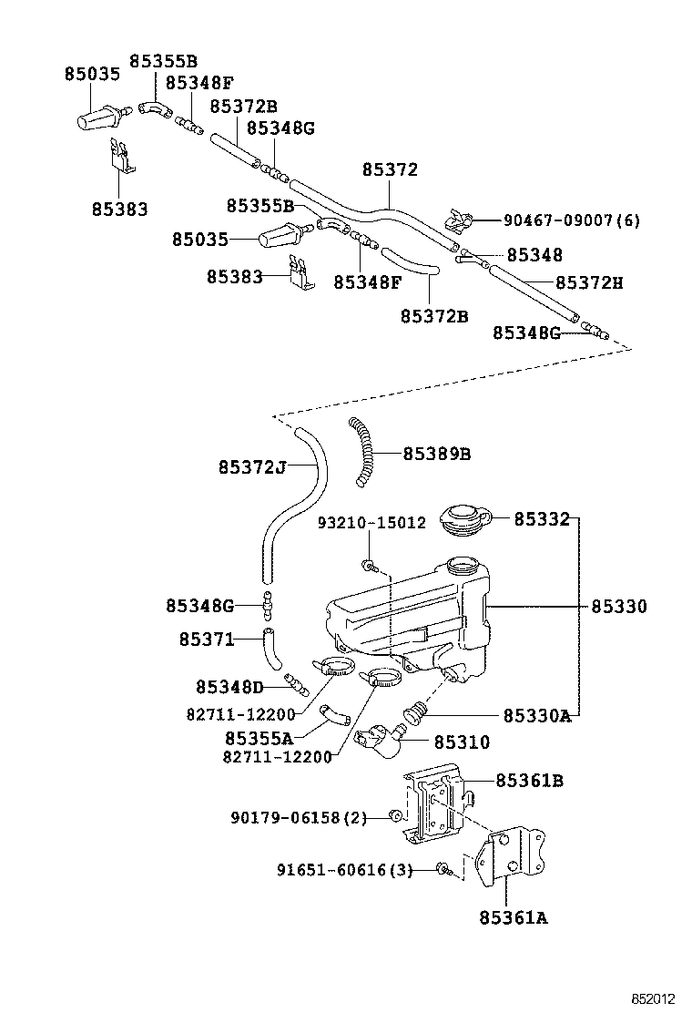 Exploded illustration 852012