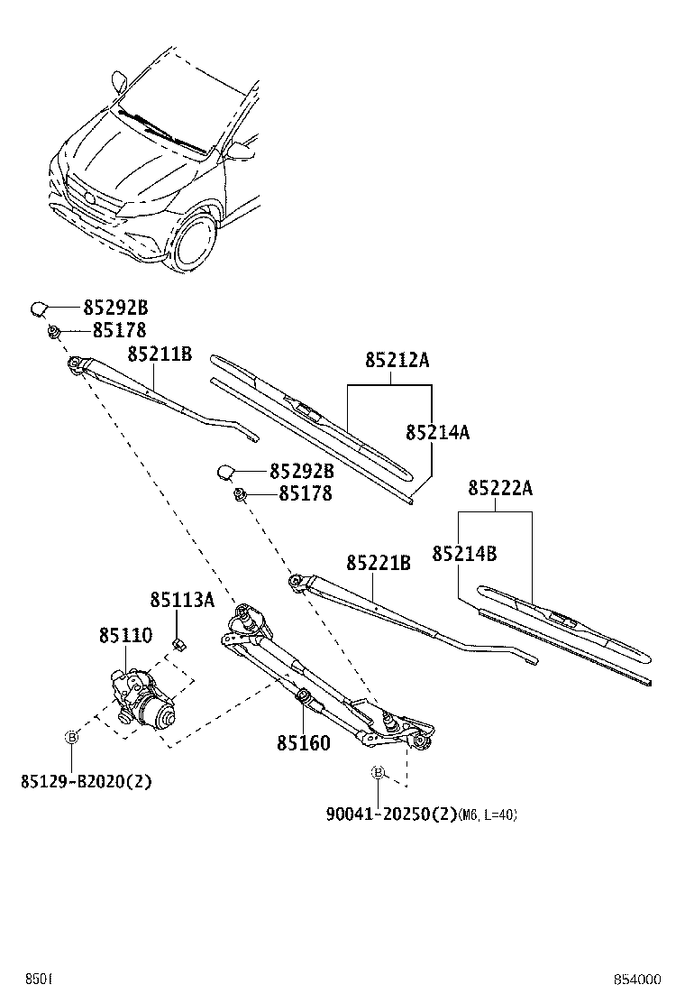 Exploded illustration 854000