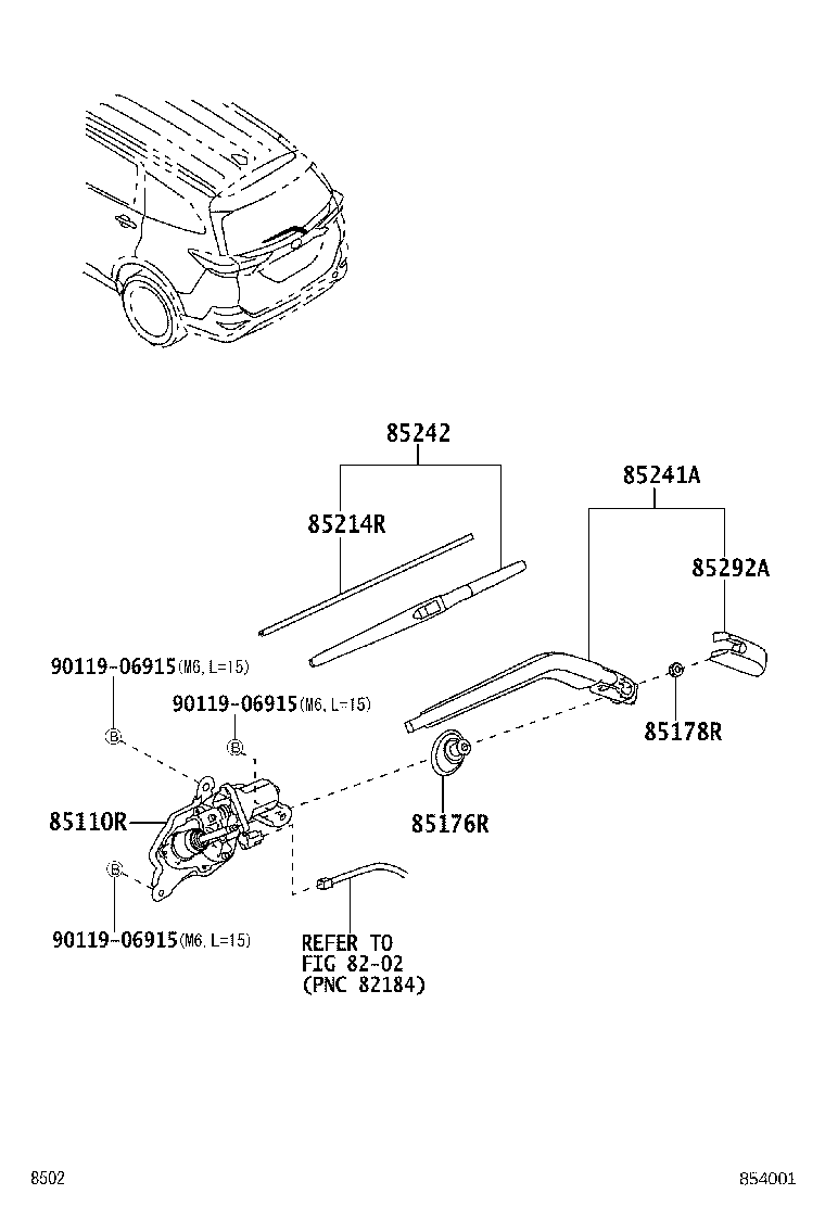Exploded illustration 854001