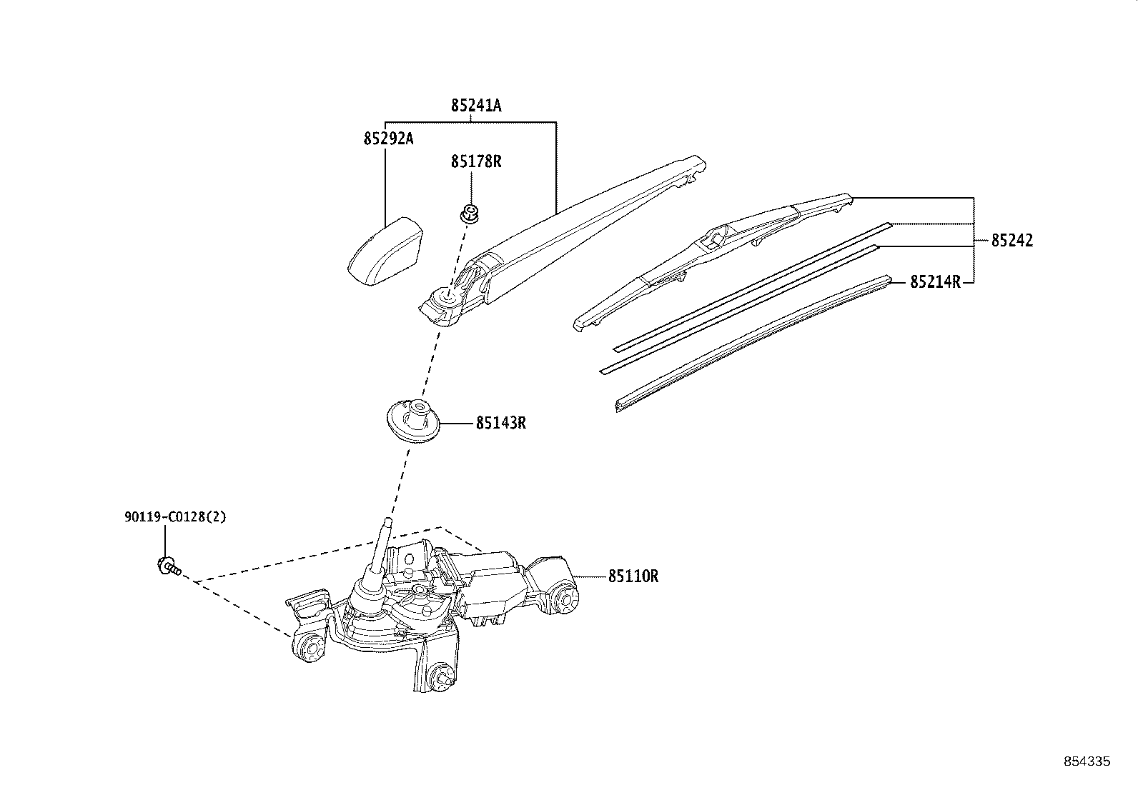Exploded illustration 854335