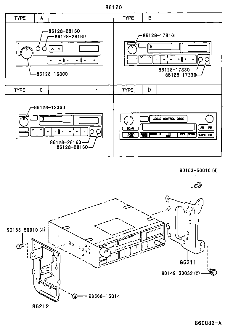 Exploded illustration 860033A