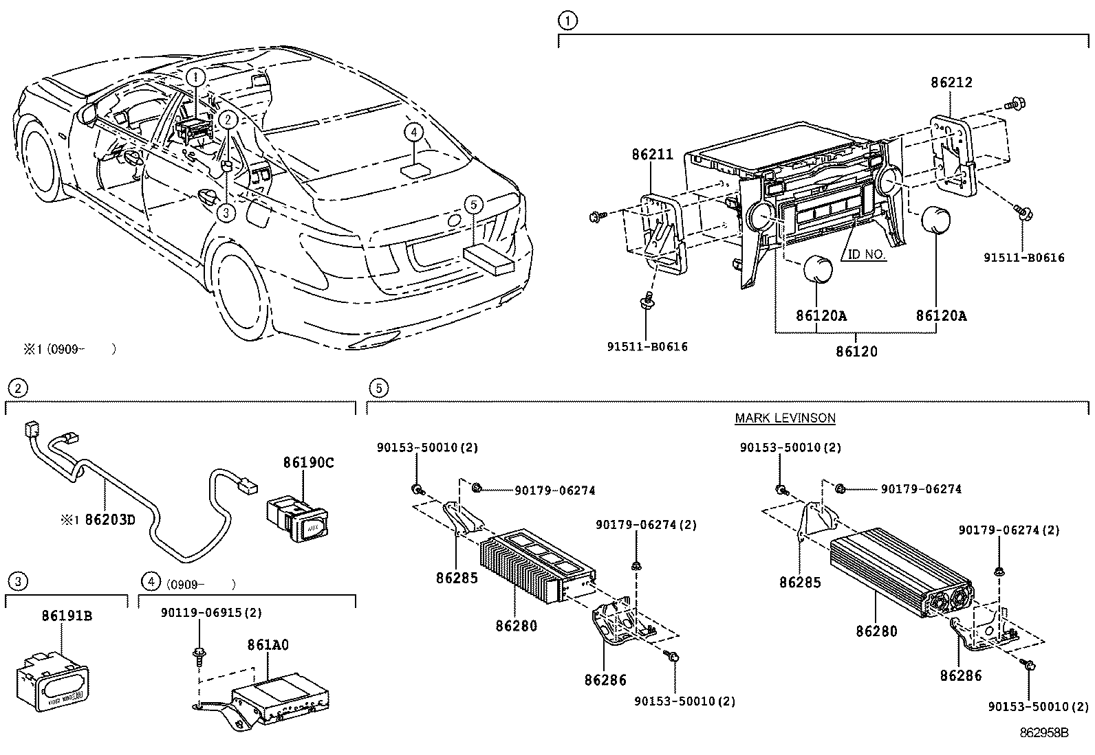 Exploded illustration 862958B