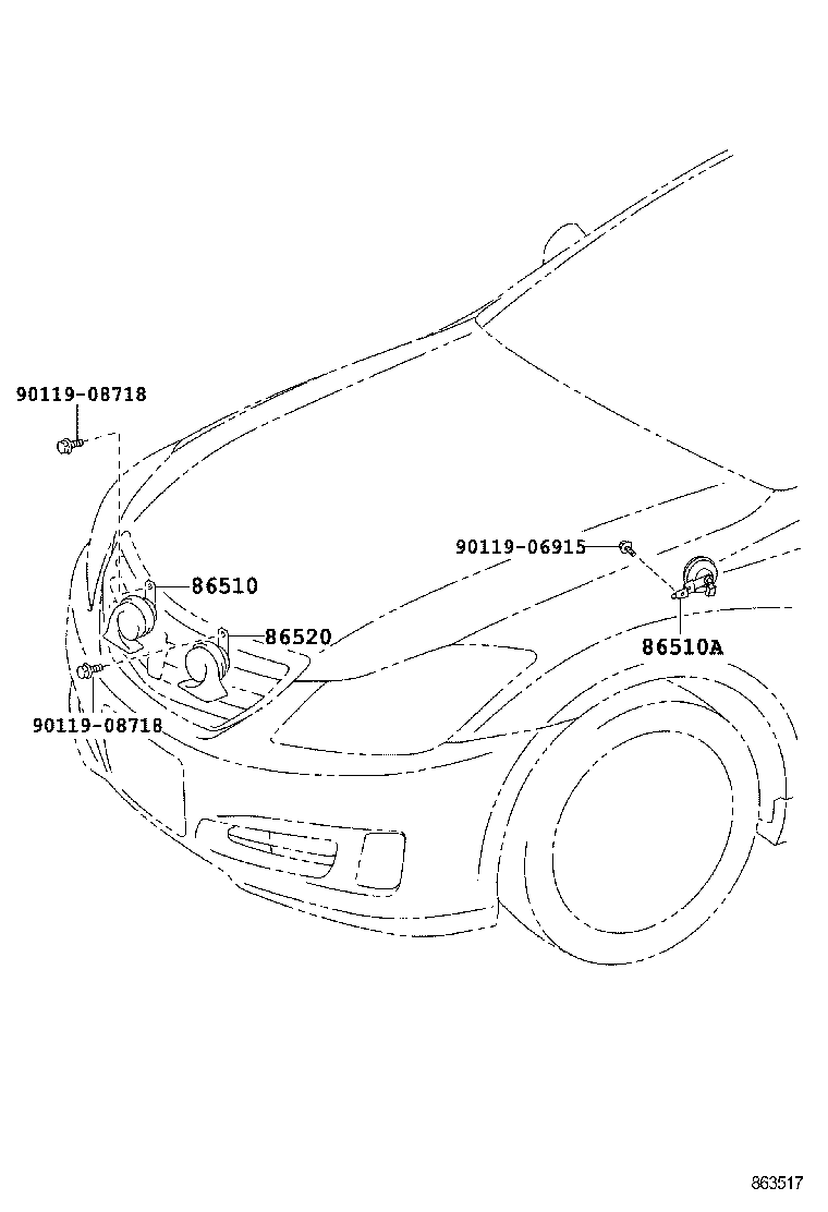 Exploded illustration 863517