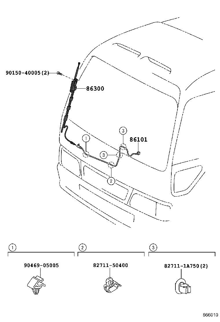 Exploded illustration 866010
