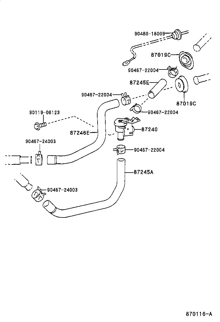 Exploded illustration 870116A
