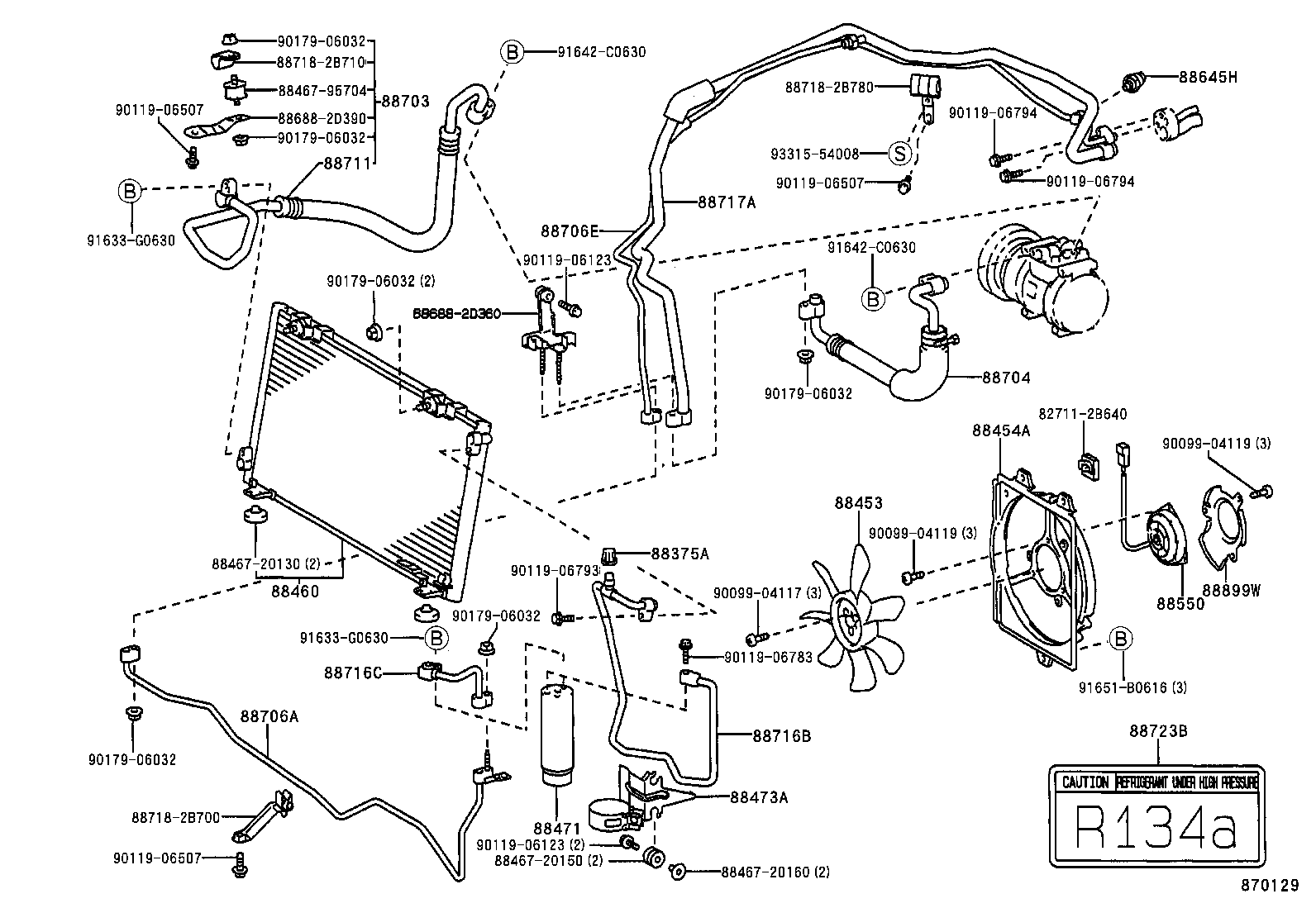 Exploded illustration 870129