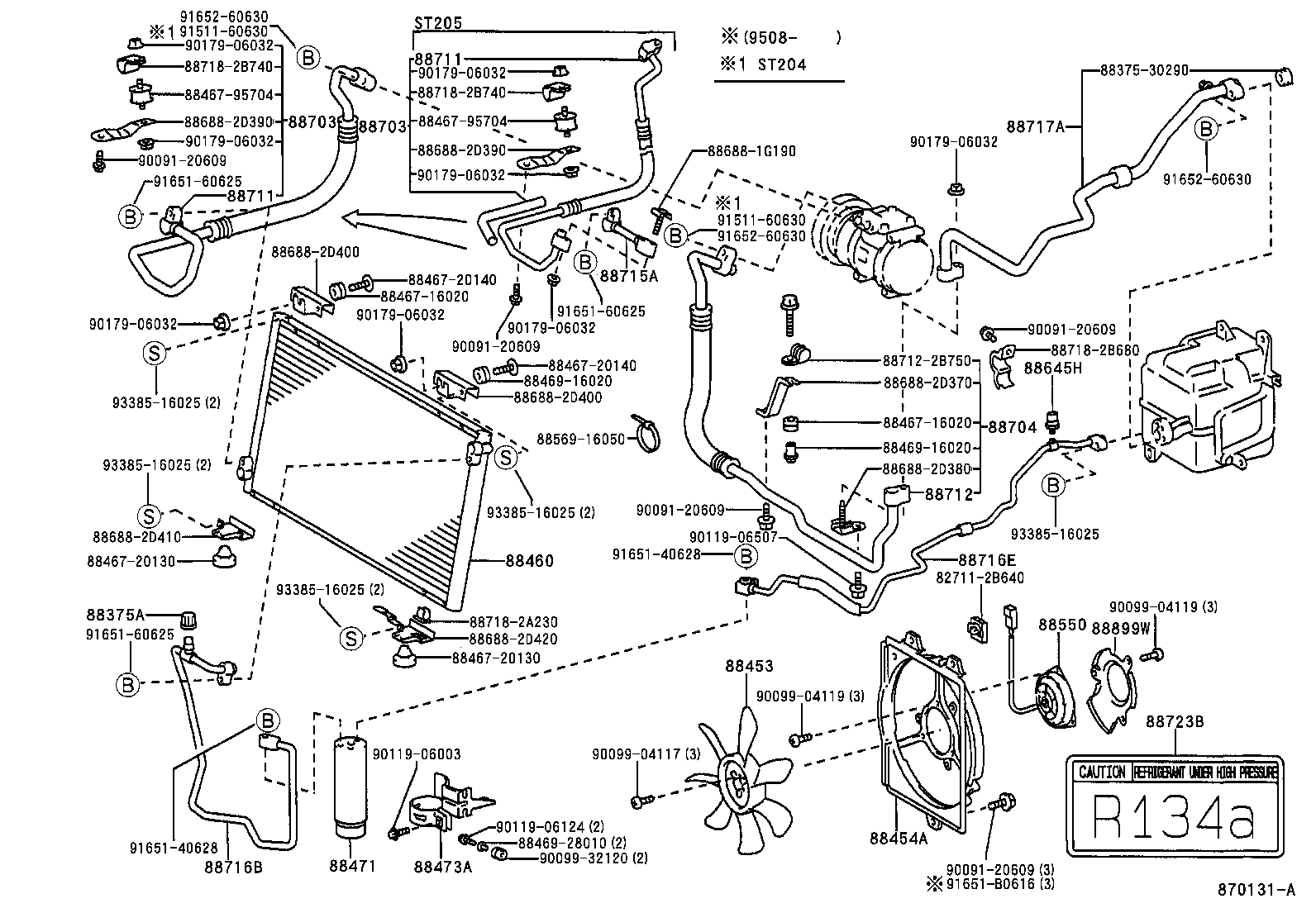 Exploded illustration 870131A
