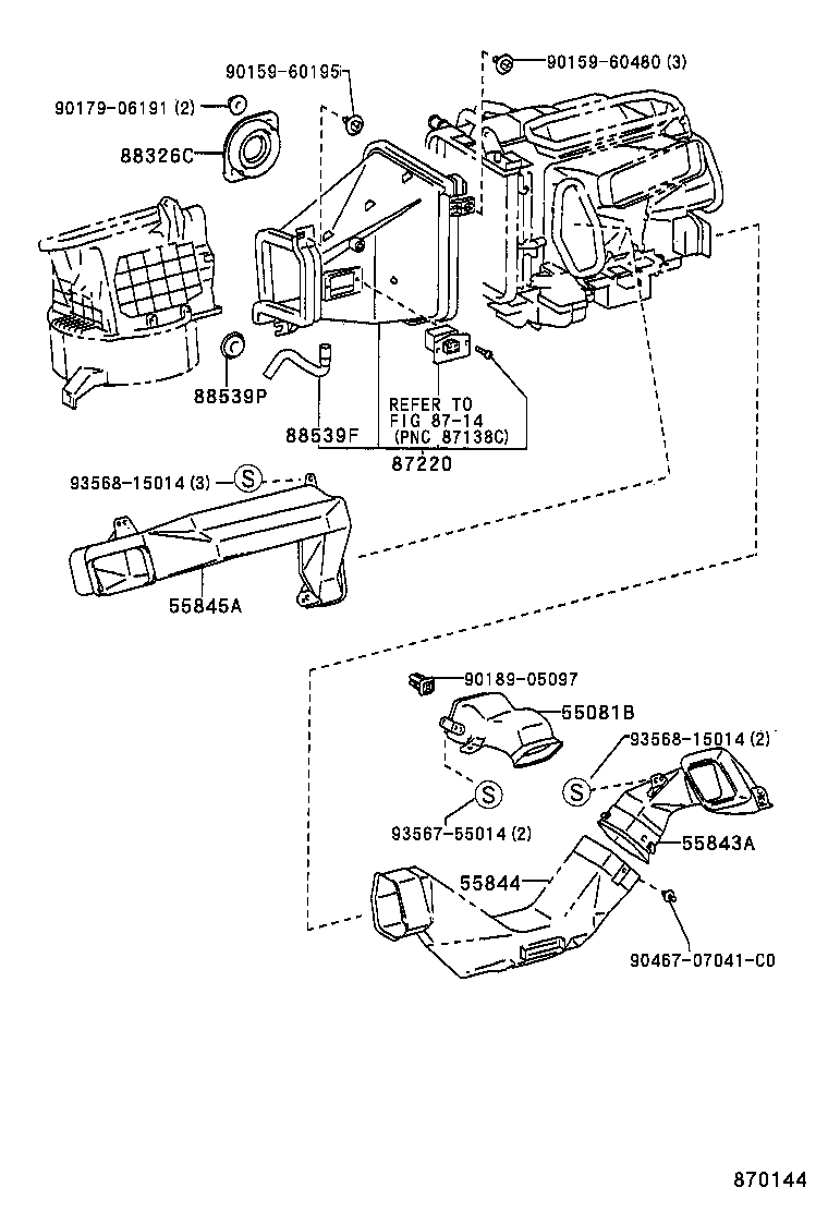 Exploded illustration 870144