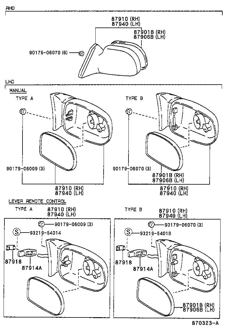 Exploded illustration 870323A