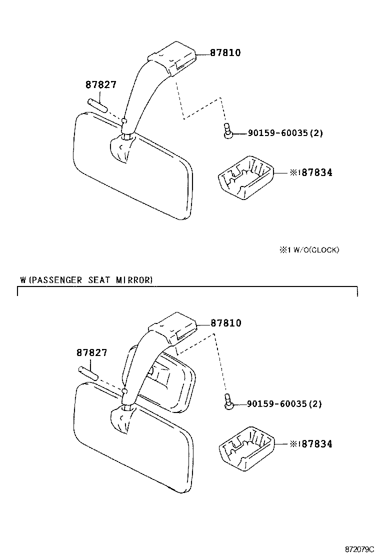 Exploded illustration 872079C