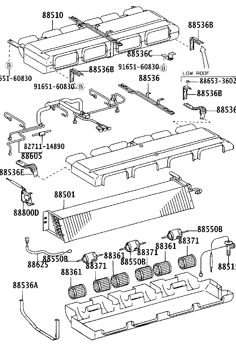 Exploded illustration 872092G