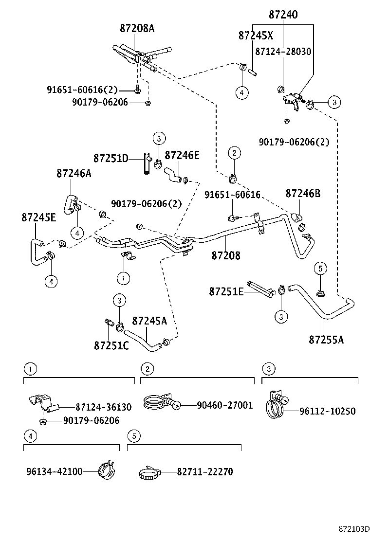 Exploded illustration 872103D