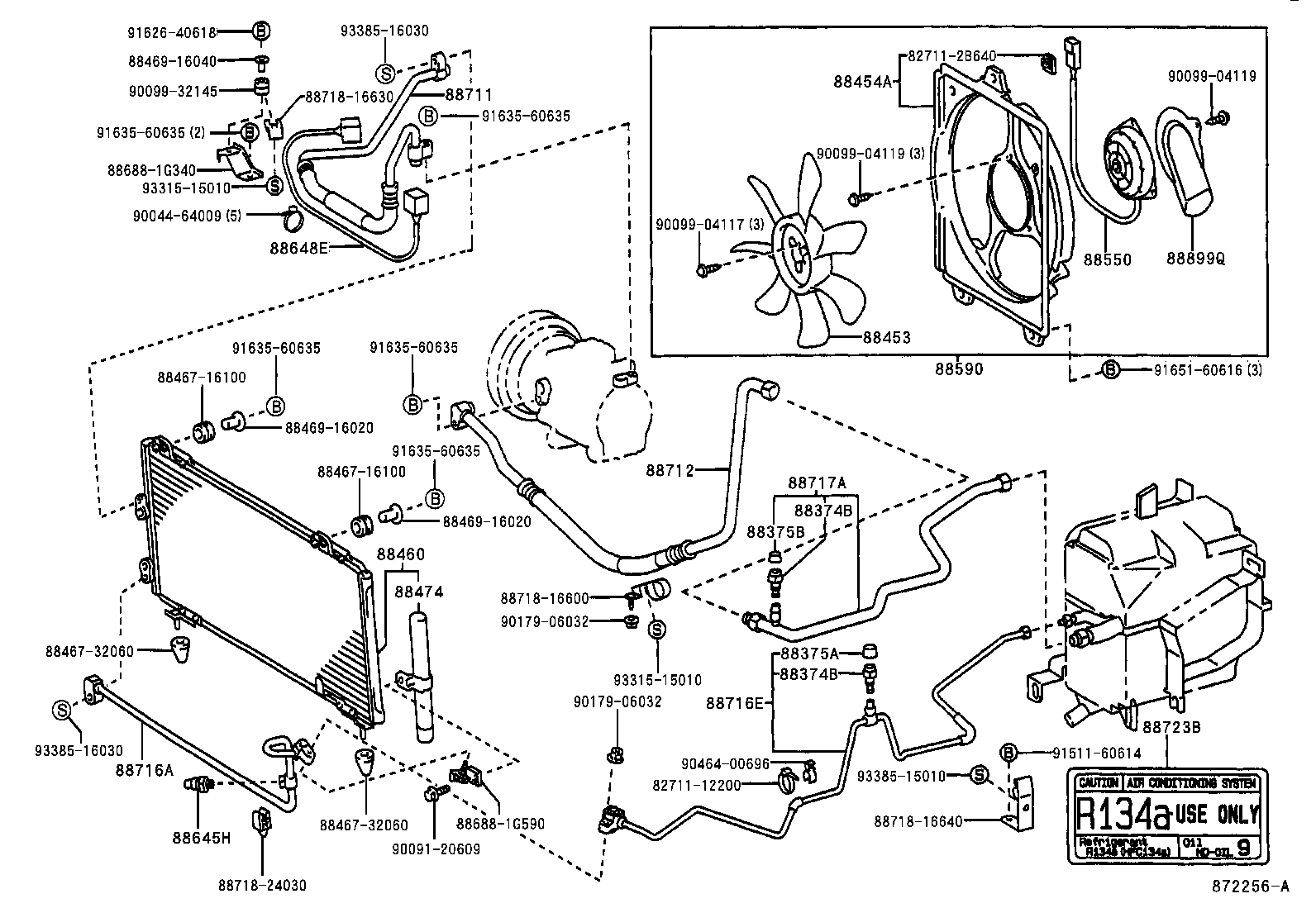 Exploded illustration 872256A