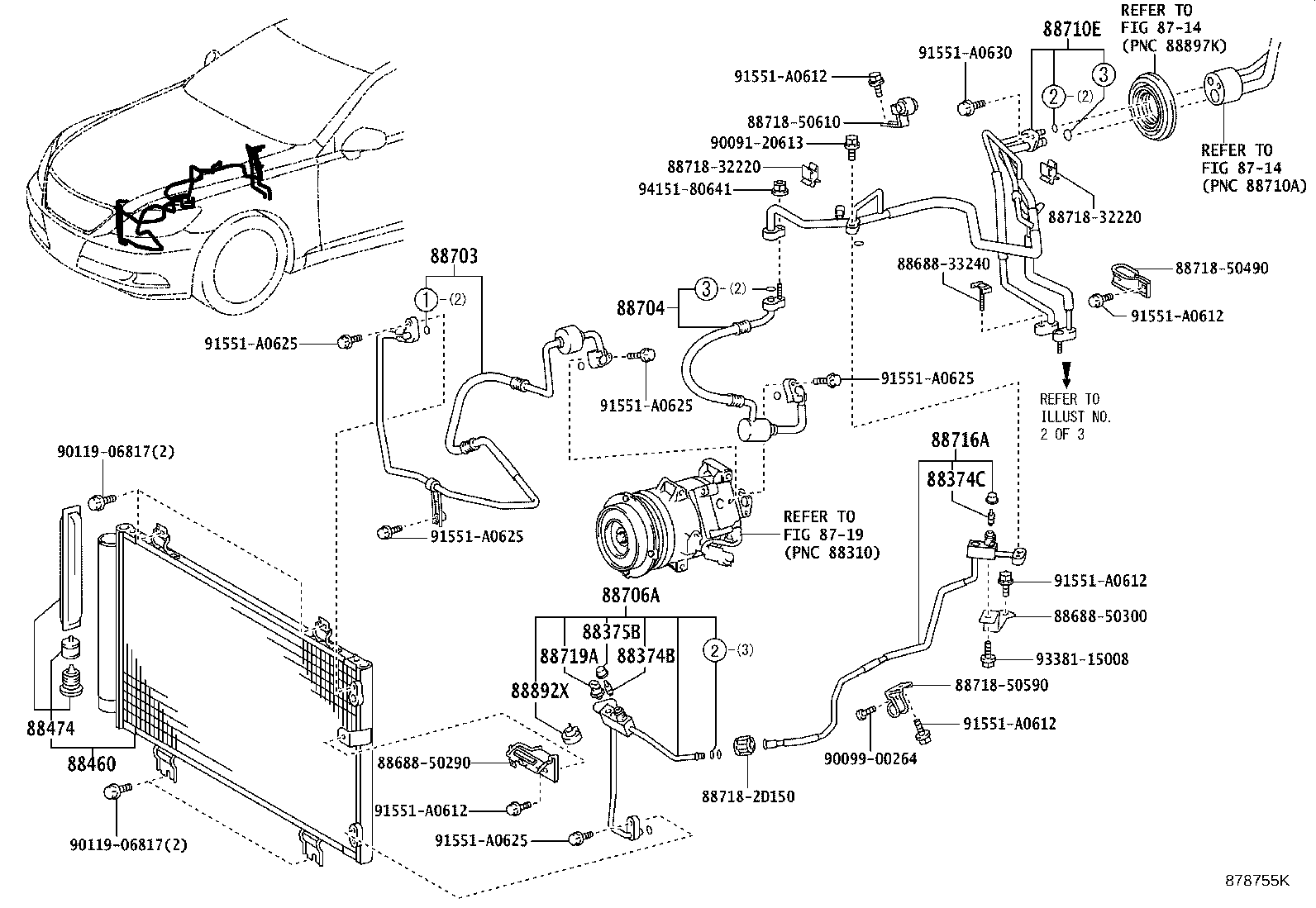 Exploded illustration 878755K
