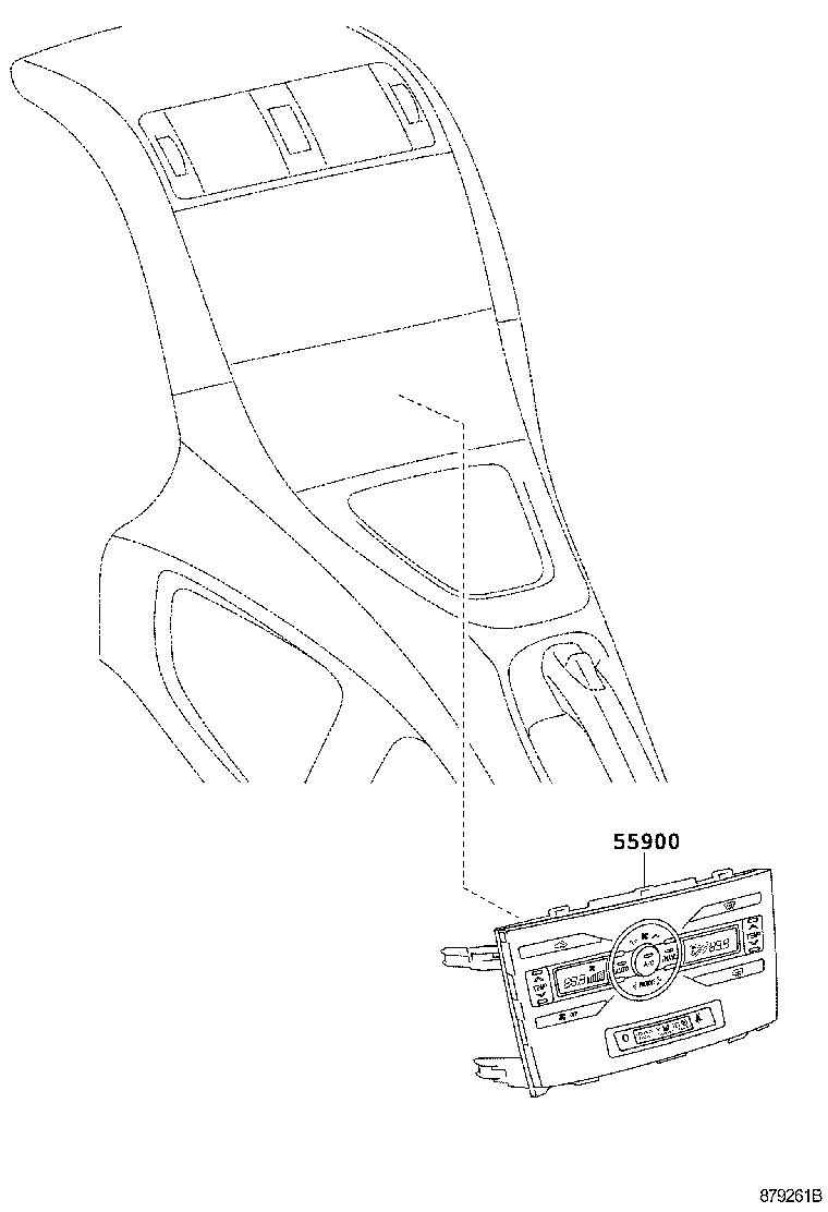Exploded illustration 879261B