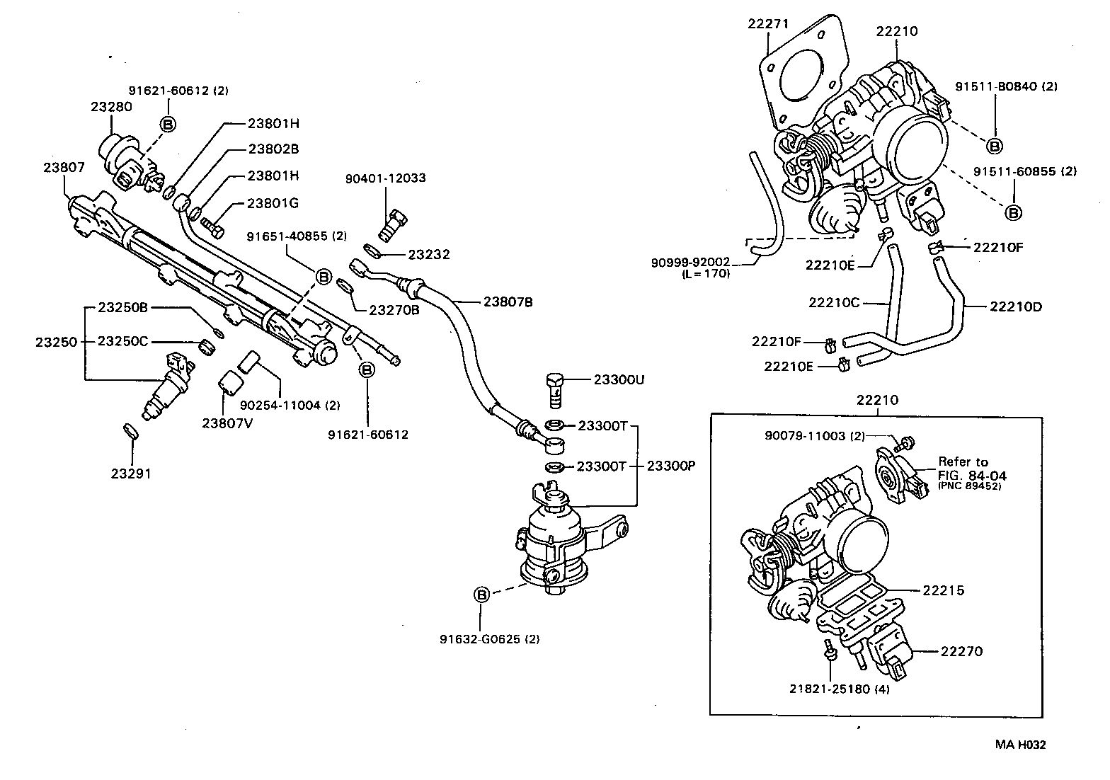 Exploded illustration MAH032