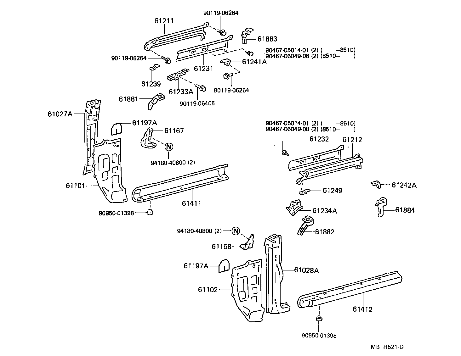 Figure MBH521D