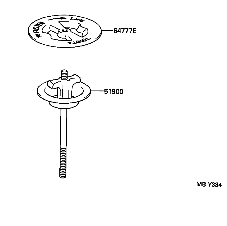 Exploded illustration MBY334