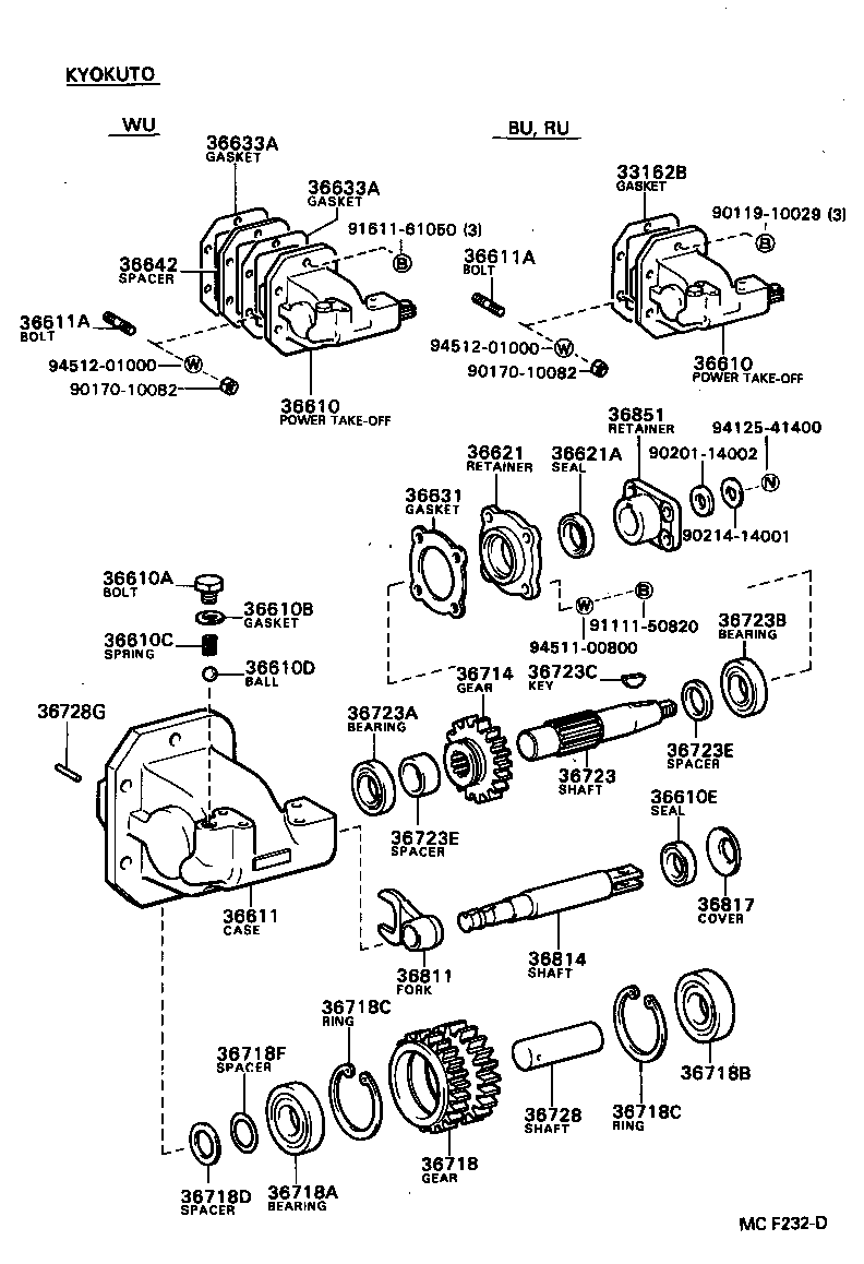 Figure MCF232D