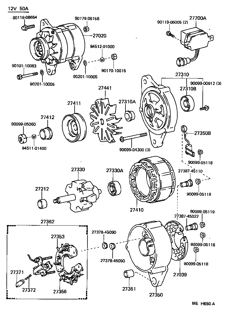 Figure MEH650A