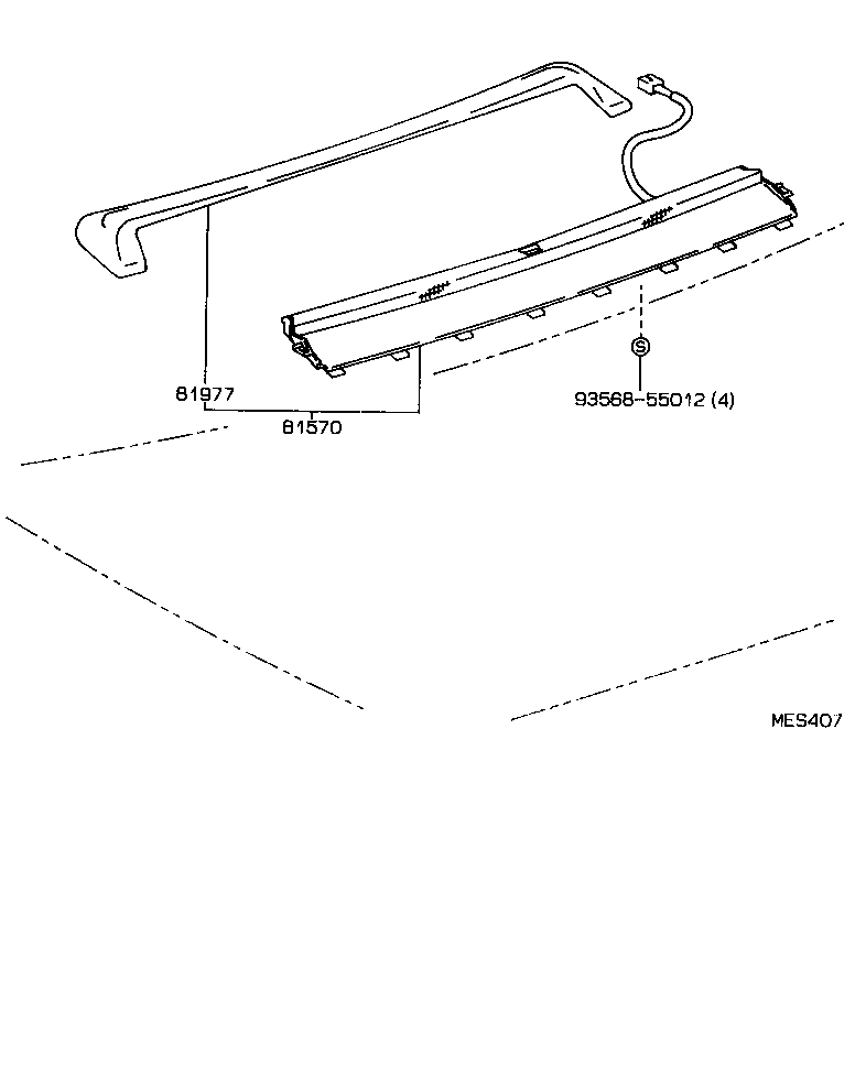 Exploded illustration MES407