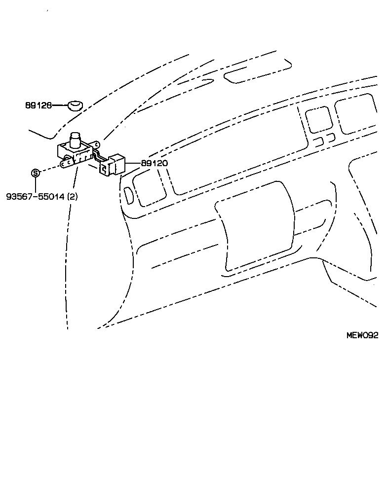 Exploded illustration MEW092