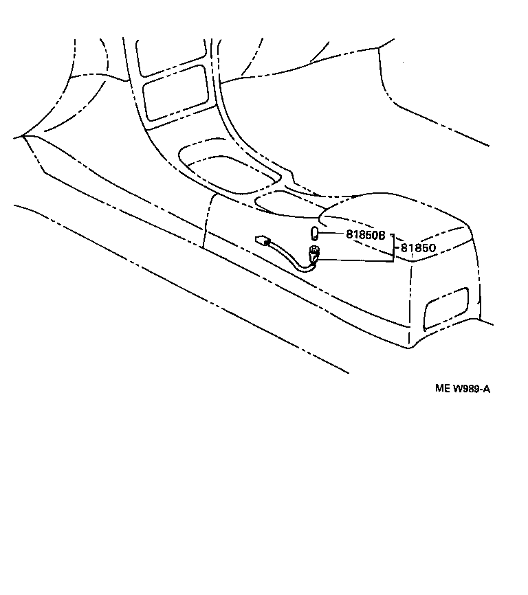 Exploded illustration MEW989A