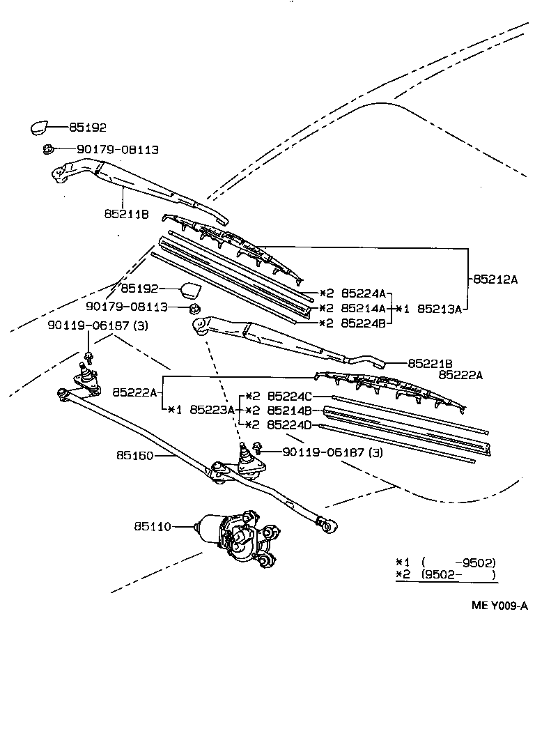 Exploded illustration MEY009A