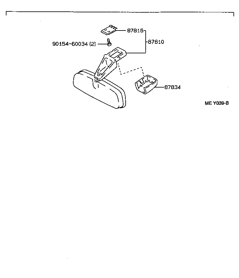Exploded illustration MEY039B