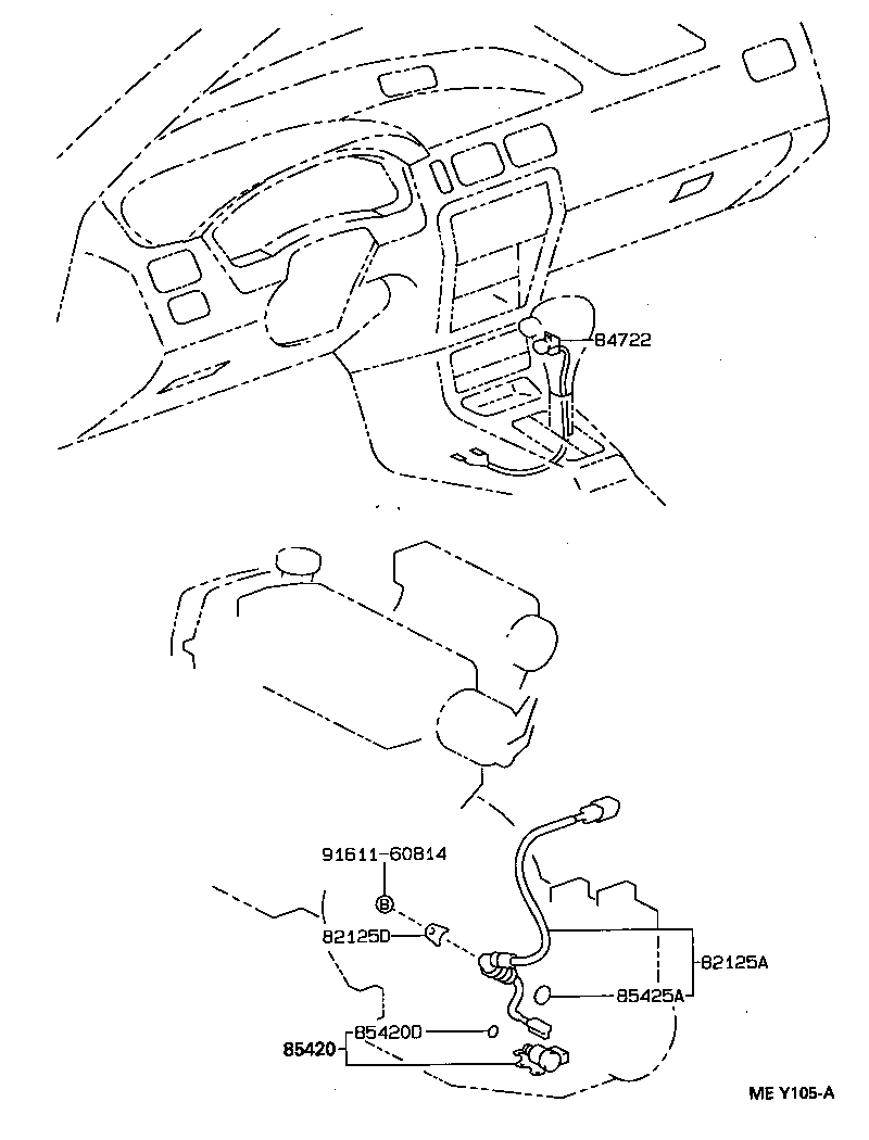 Exploded illustration MEY105A