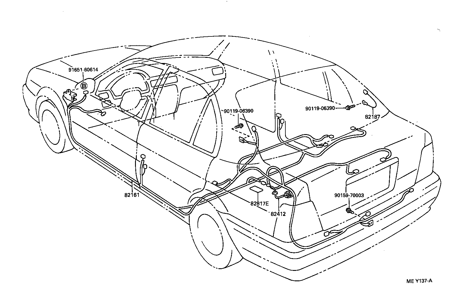 Exploded illustration MEY137A