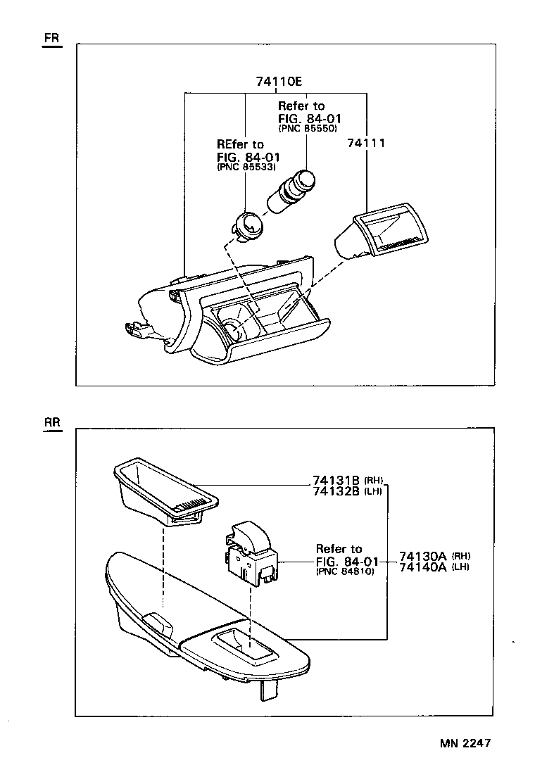 Exploded illustration MN2247