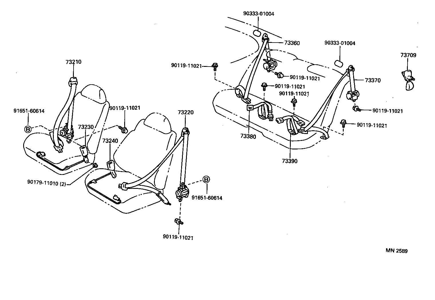 Exploded illustration MN2589