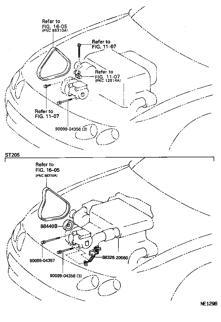 Exploded illustration NE1298