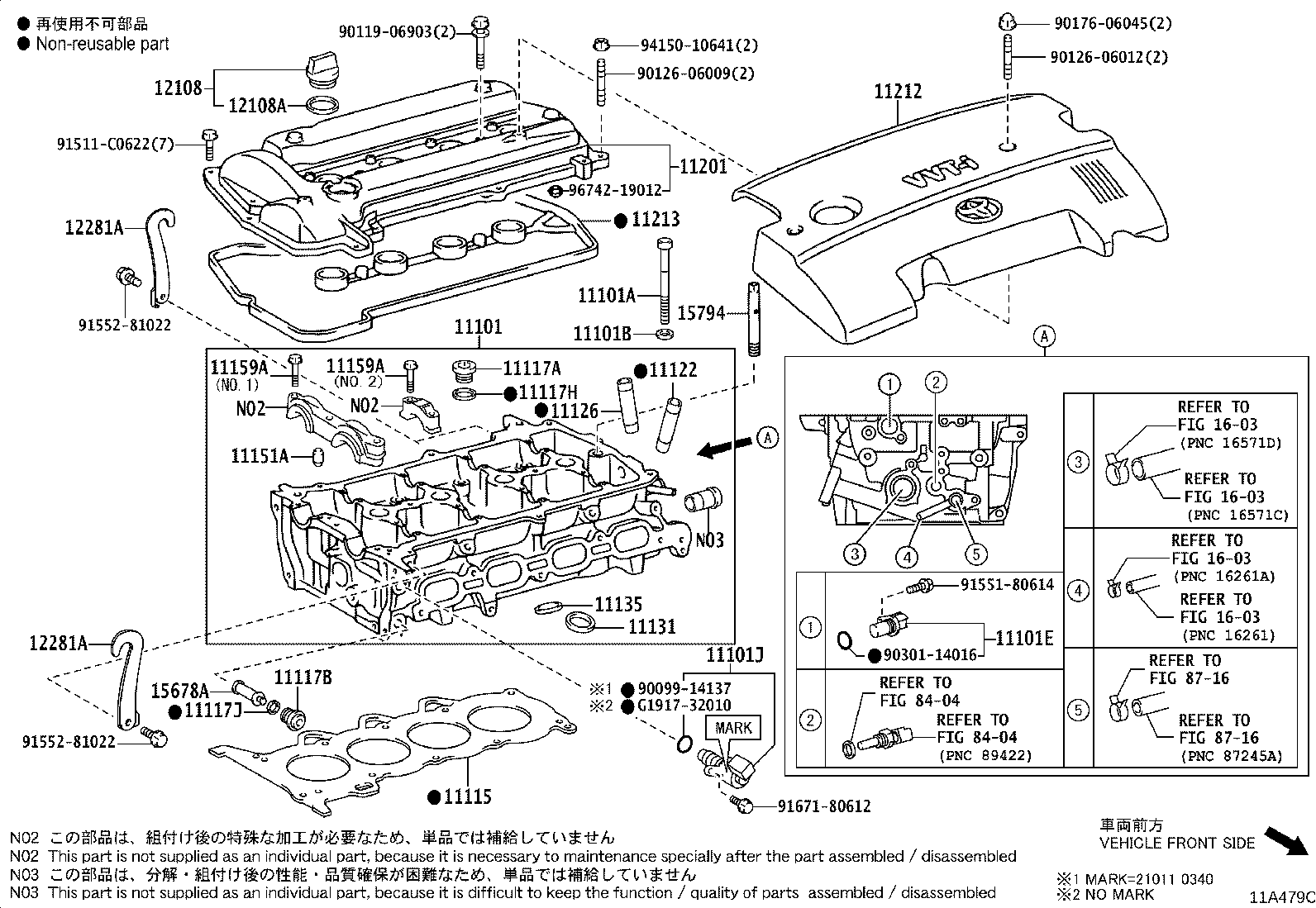 Exploded illustration 11A479C