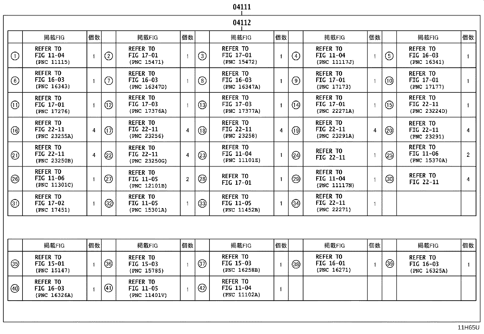 Figure 11H65U