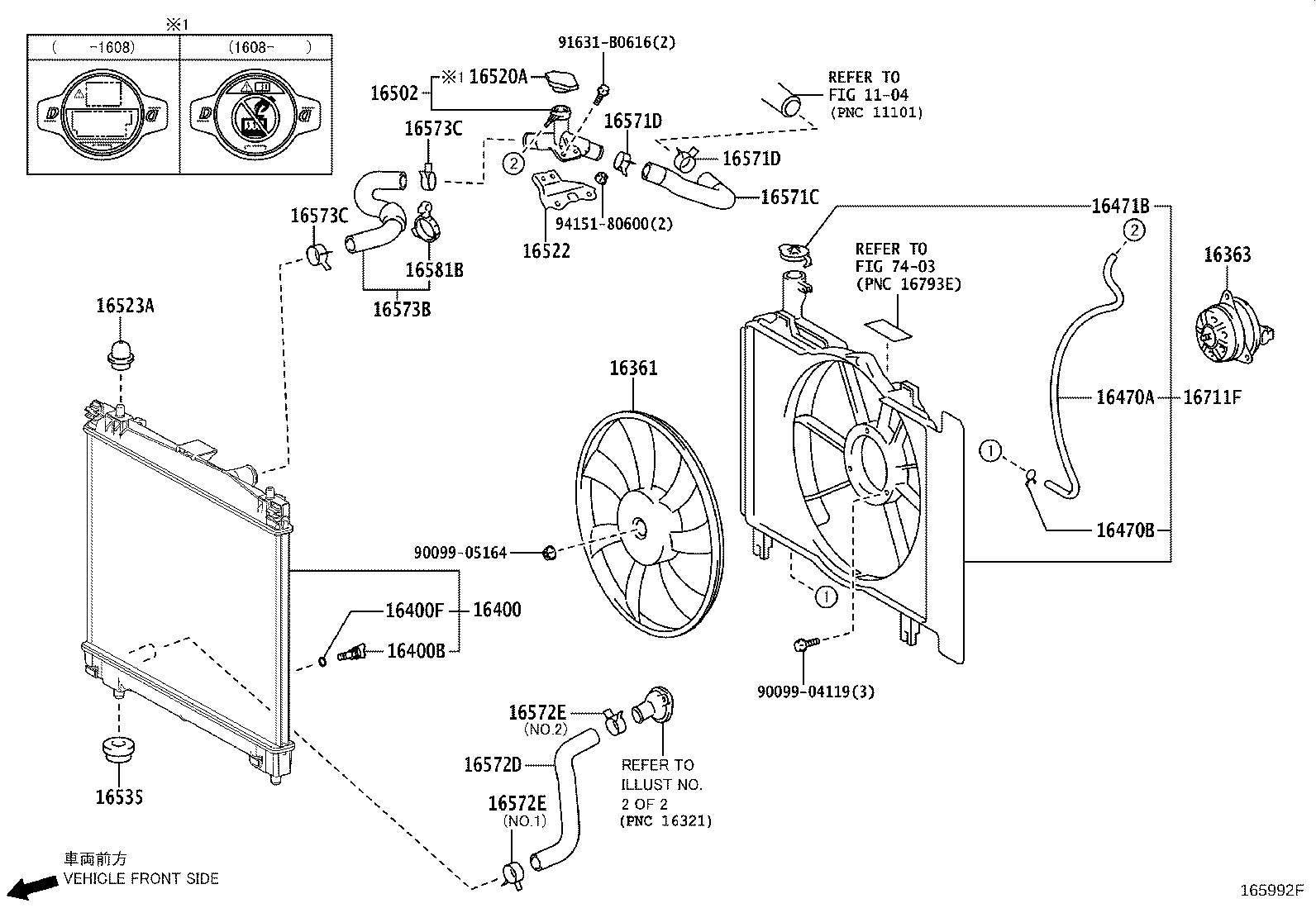 Exploded illustration 165992F
