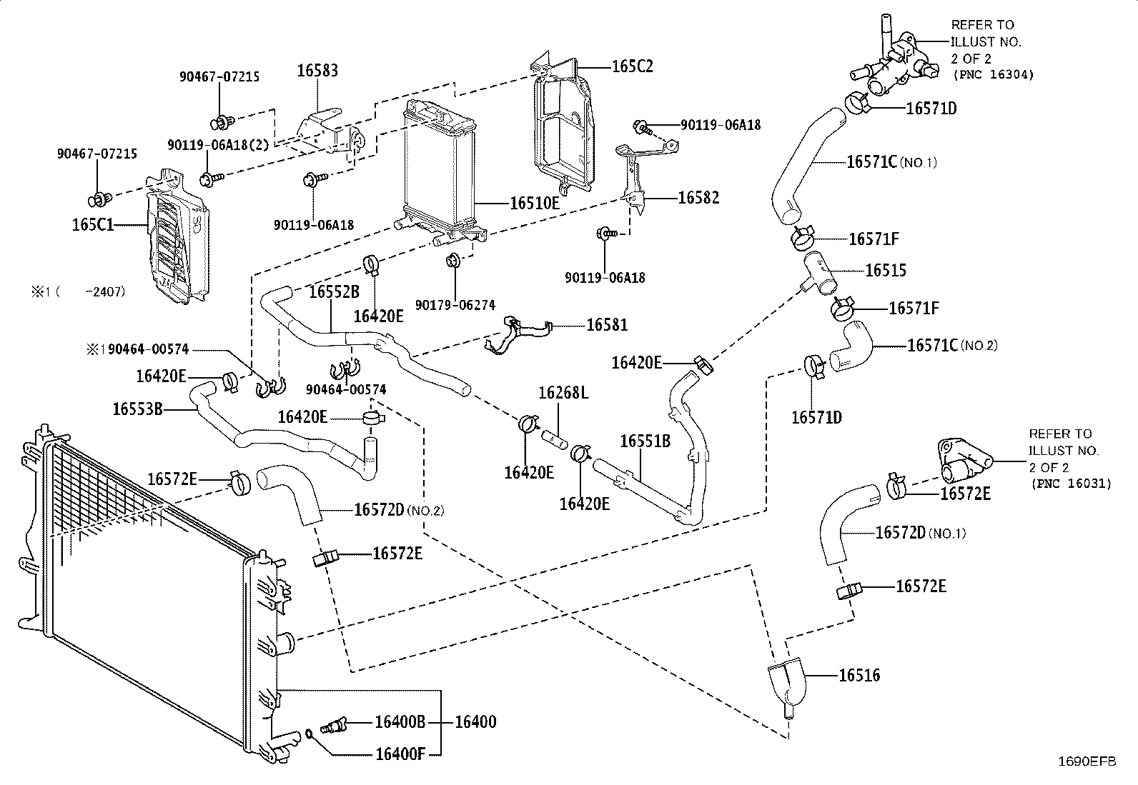 Exploded illustration 1690EFB