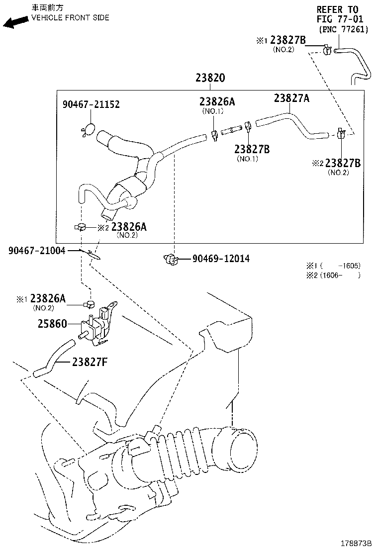 Exploded illustration 178873B