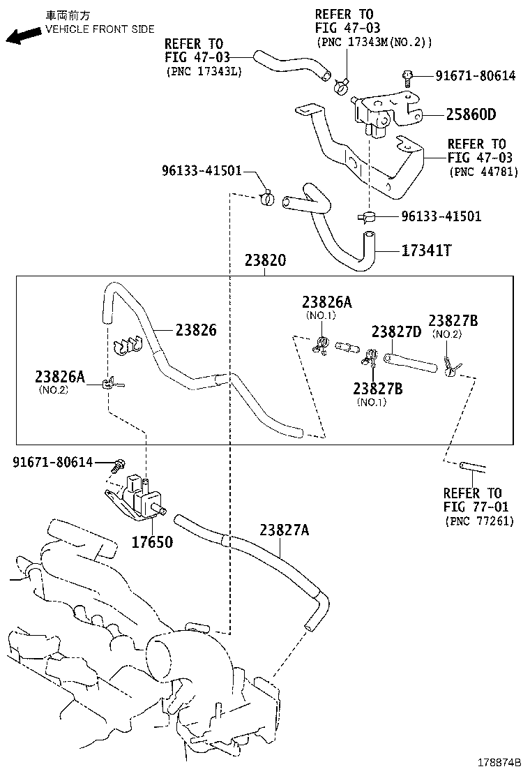 Exploded illustration 178874B