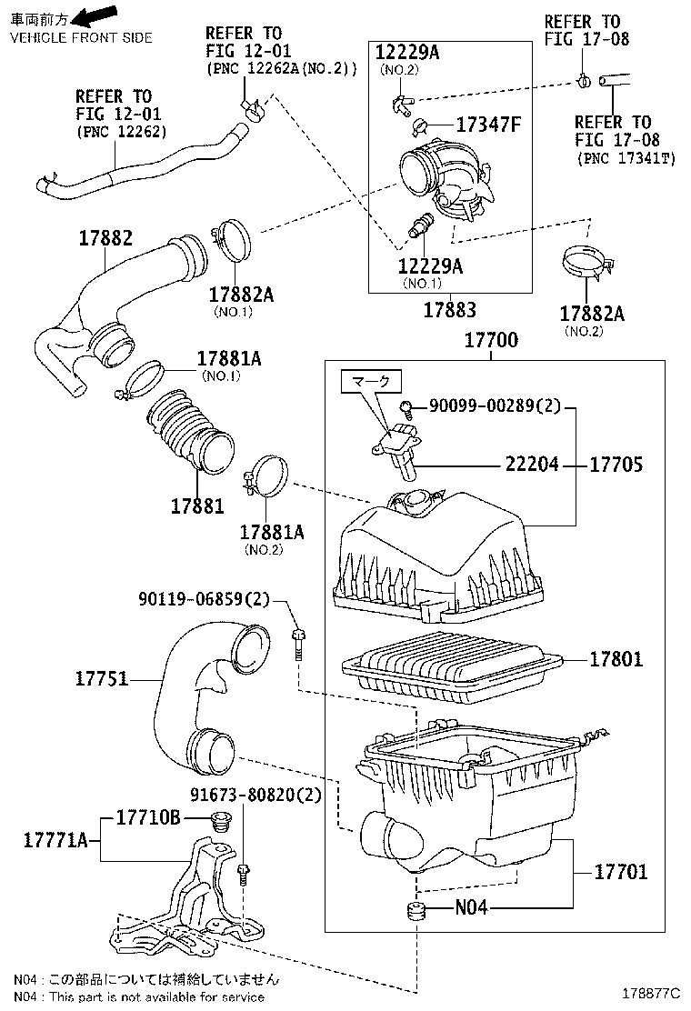 Exploded illustration 178877C