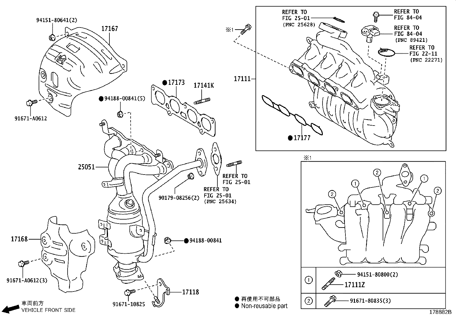 Exploded illustration 178882B