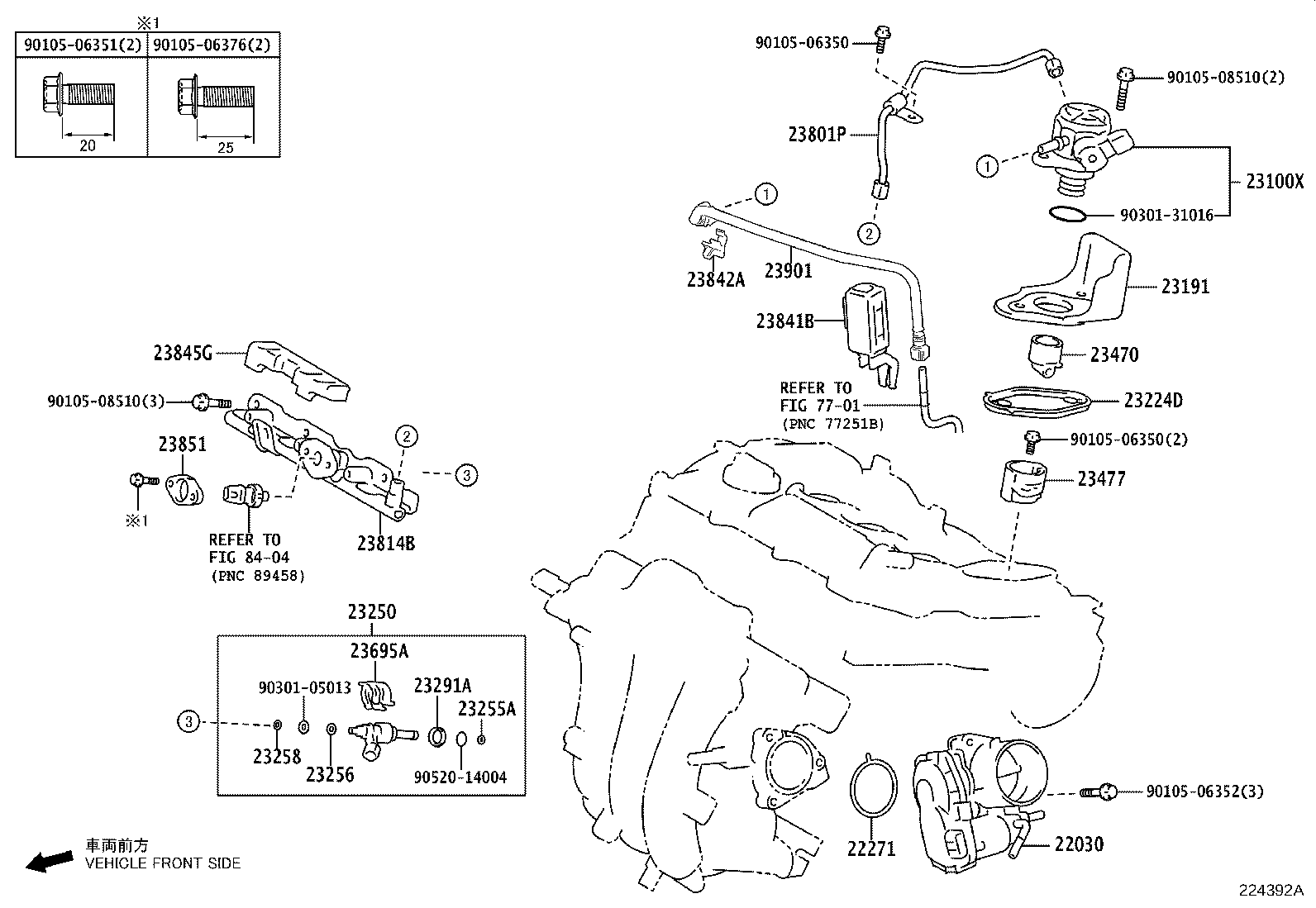 Exploded illustration 224392A