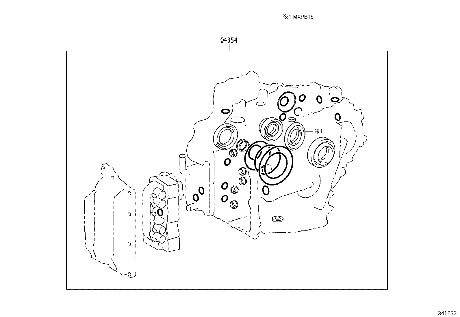 Exploded illustration 341283