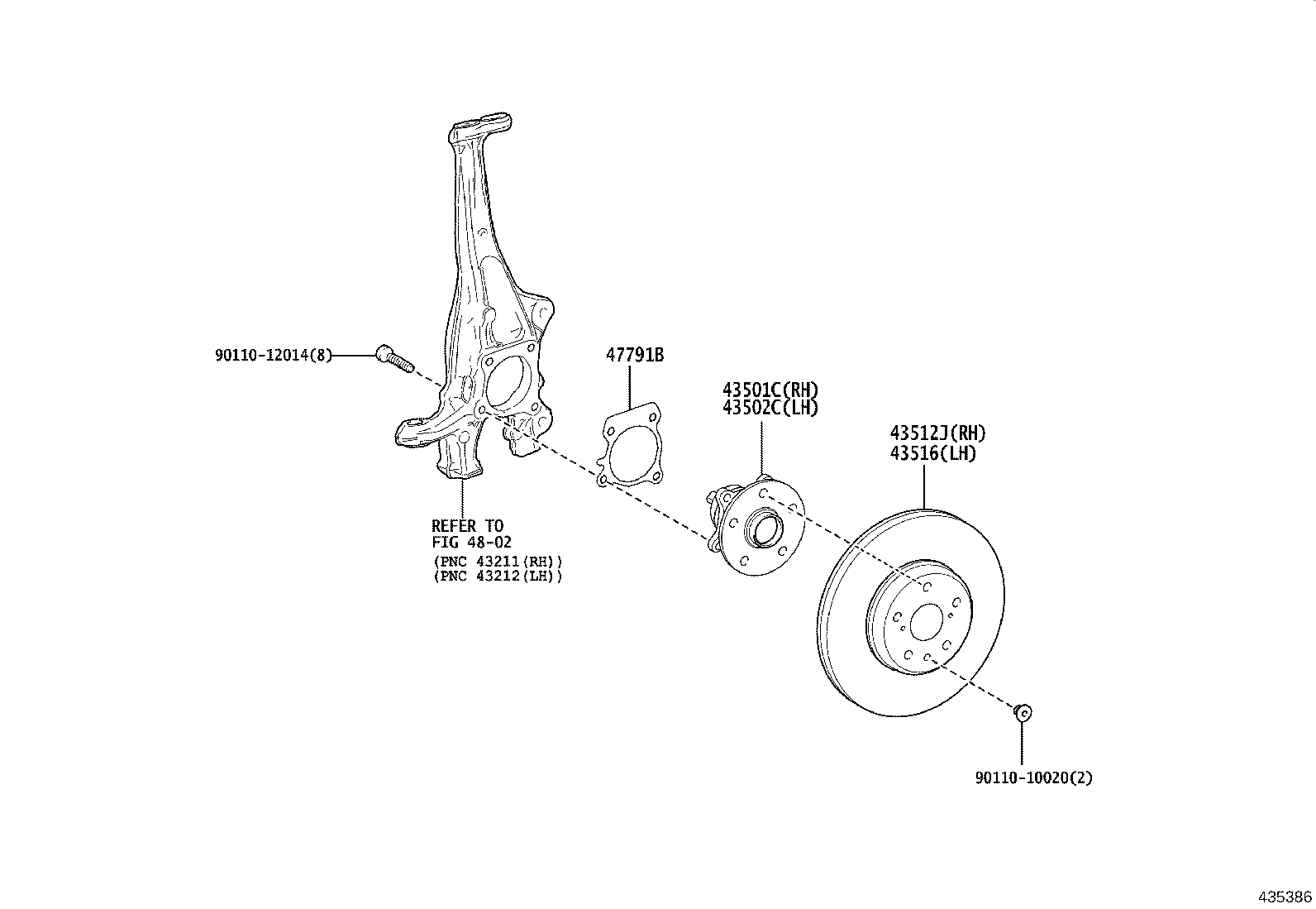 Exploded illustration 435386
