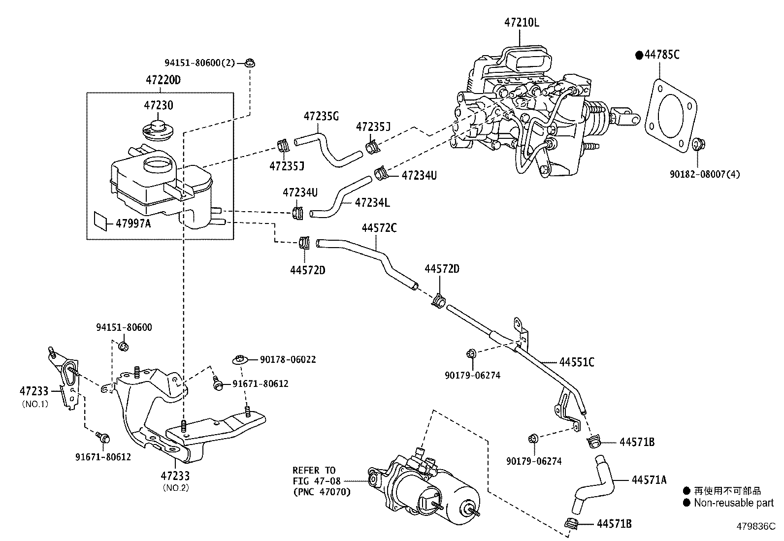 Exploded illustration 479836C
