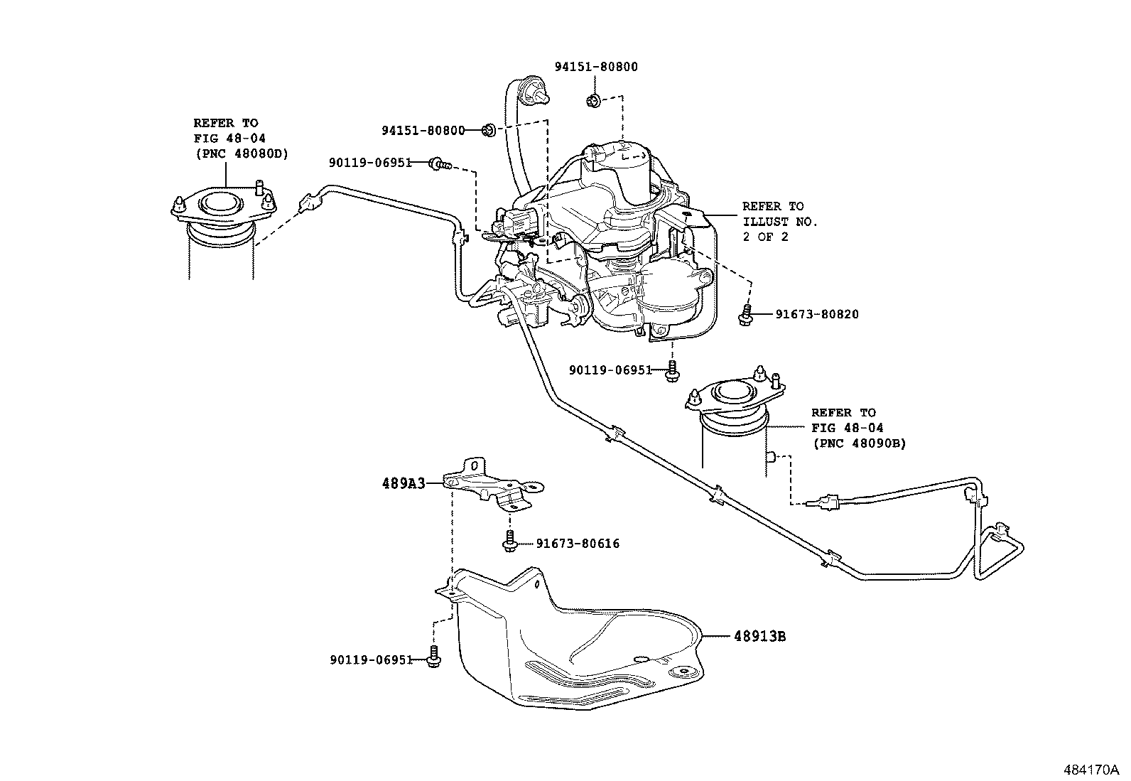 Exploded illustration 484170A