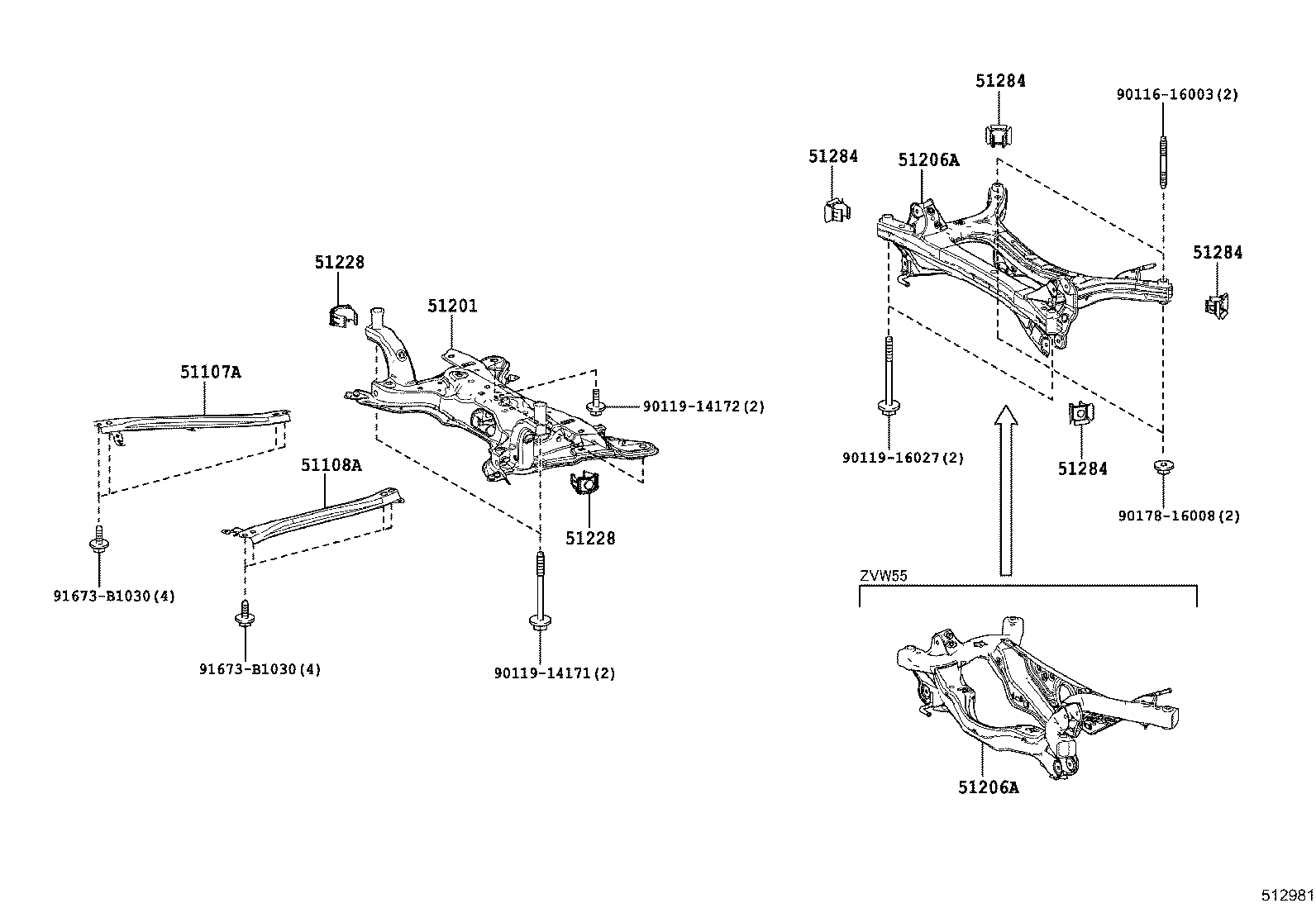 Exploded illustration 512981