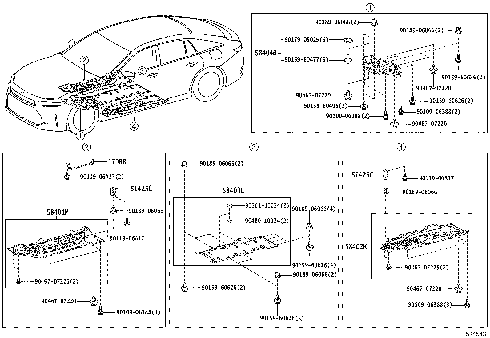 Exploded illustration 514543